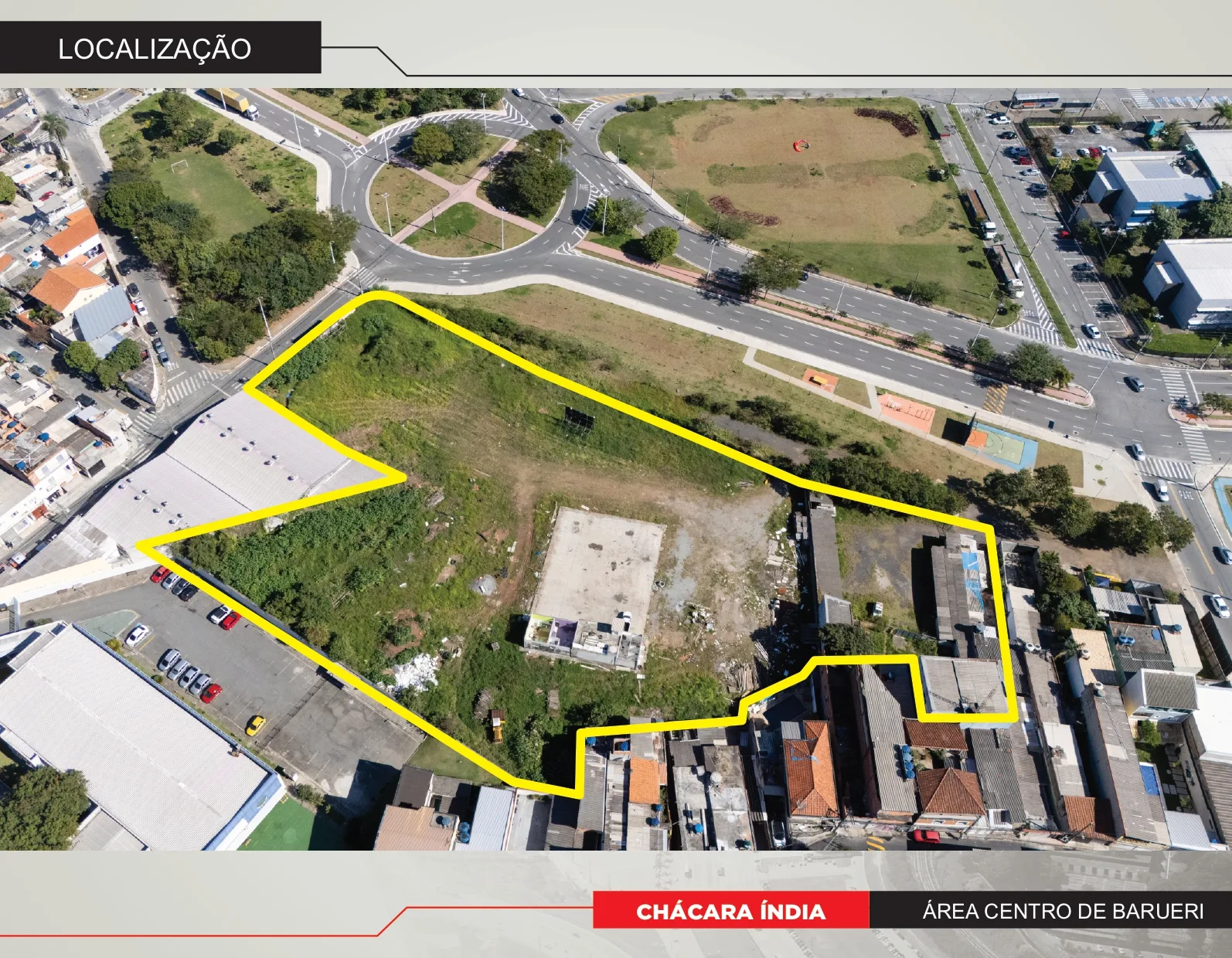 Área à Venda no Centro de Barueri – 11.462,97m² ao Lado da Castelo Branco